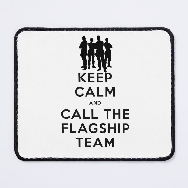 Item preview, Keep Calm and Call The Flagship Team designed and sold by XFchemist-Art.