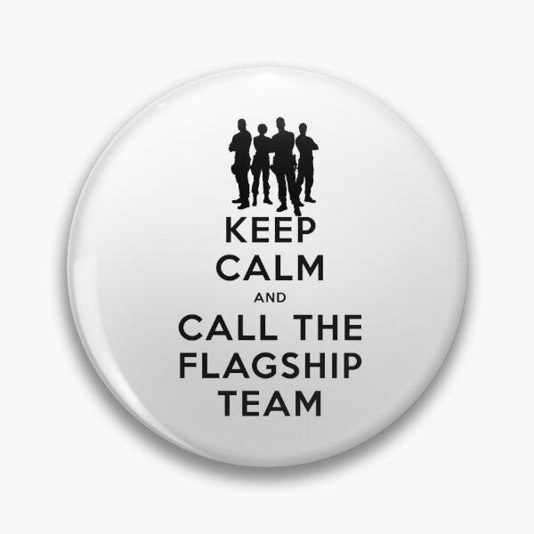 Item preview, Keep Calm and Call The Flagship Team designed and sold by XFchemist-Art.