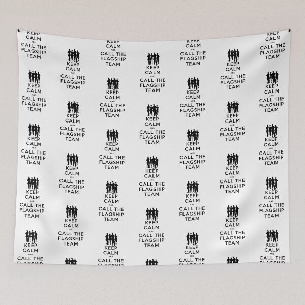 Item preview, Keep Calm and Call The Flagship Team designed and sold by XFchemist-Art.