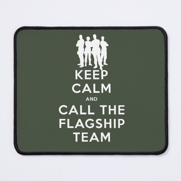 Item preview, Keep Calm and Call The Flagship Team designed and sold by XFchemist-Art.