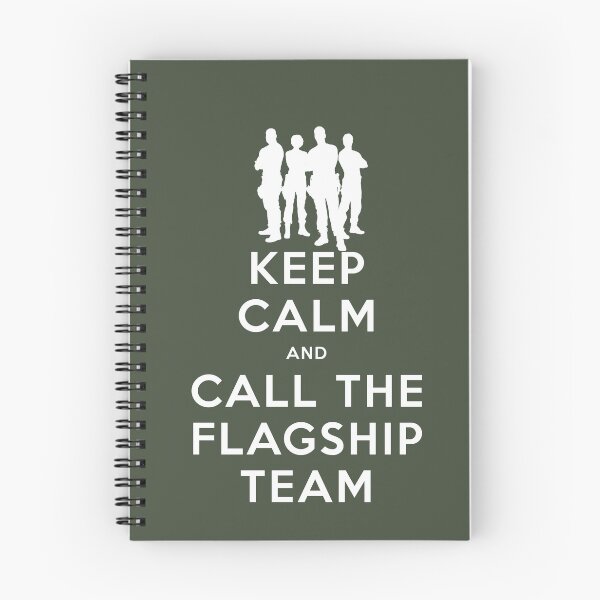 Item preview, Keep Calm and Call The Flagship Team designed and sold by XFchemist-Art.