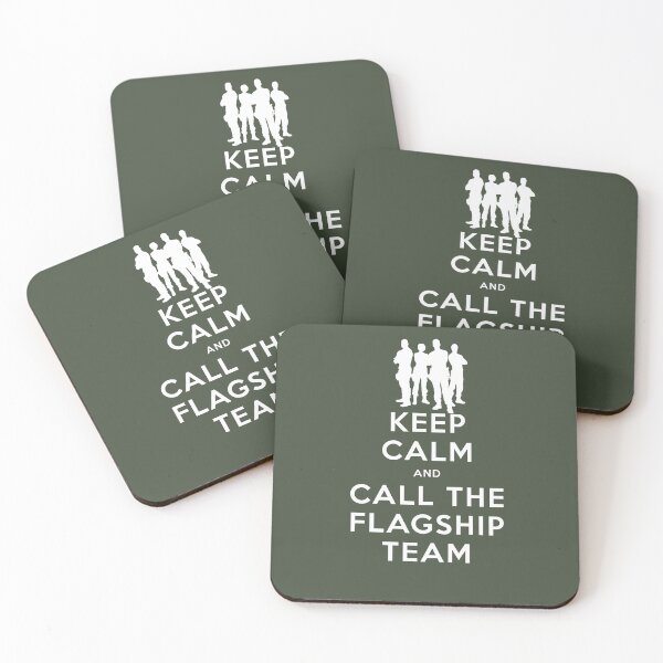 Item preview, Keep Calm and Call The Flagship Team designed and sold by XFchemist-Art.