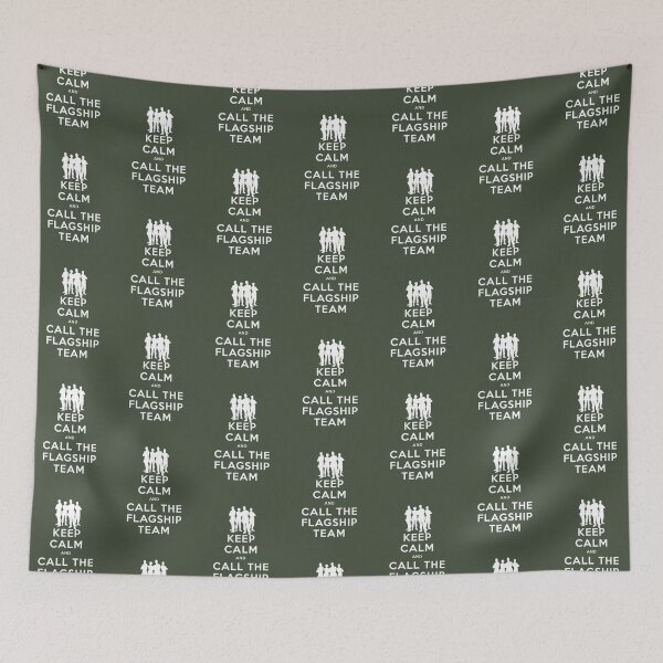 Item preview, Keep Calm and Call The Flagship Team designed and sold by XFchemist-Art.