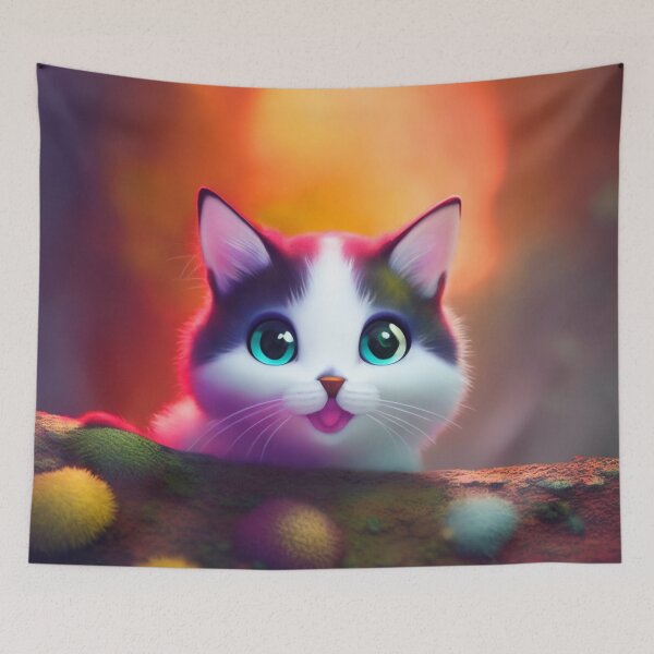 Item preview, Cute Cat Miaw 407 designed and sold by Hyper-Store.