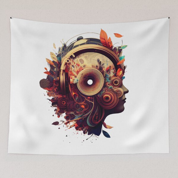 Item preview, music party design designed and sold by ARTY-creation.