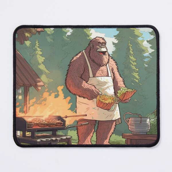Item preview, Bigfoot bbq designed and sold by Buttnuggs.