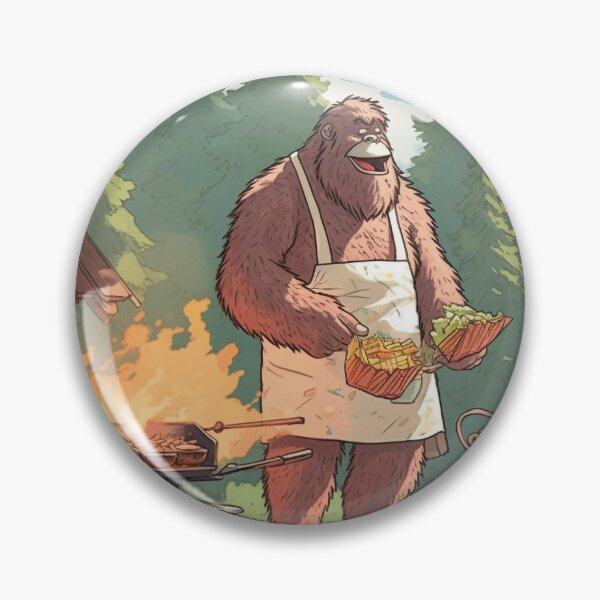 Item preview, Bigfoot bbq designed and sold by Buttnuggs.