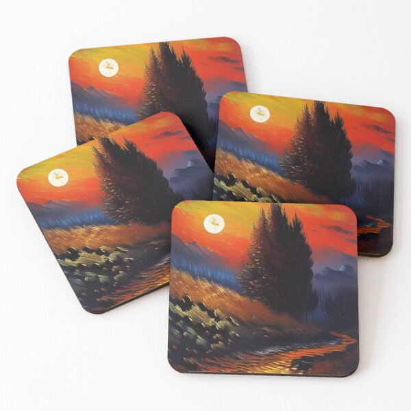 Item preview, Dark Landscape, impasto, Ai Generated Art  designed and sold by ACC .