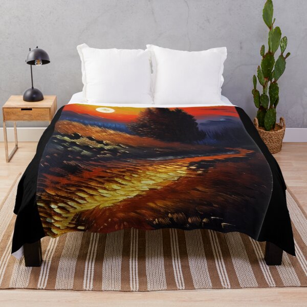 Item preview, Dark Landscape, impasto, Ai Generated Art  designed and sold by ACC .