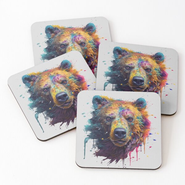 Item preview, Bear Splash Art: Powerful Fantasy Representation #2 designed and sold by AntielARt.
