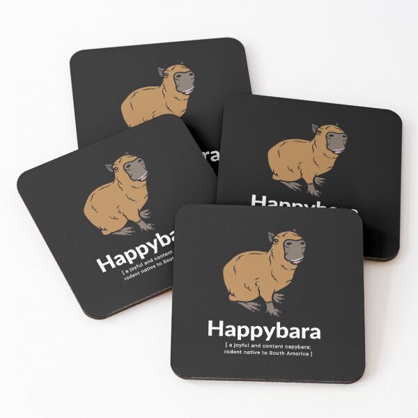 Item preview, Happybara Capybara  designed and sold by LivingTheDream7.