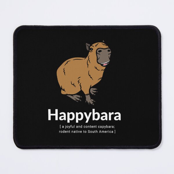 Item preview, Happybara Capybara  designed and sold by LivingTheDream7.