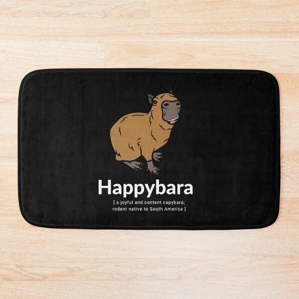 Item preview, Happybara Capybara  designed and sold by LivingTheDream7.