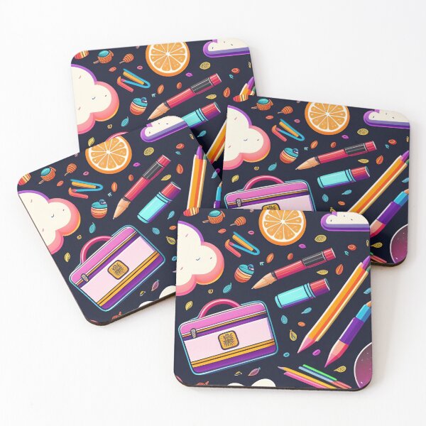 Item preview, colorful school items designed and sold by Printverse Studio.