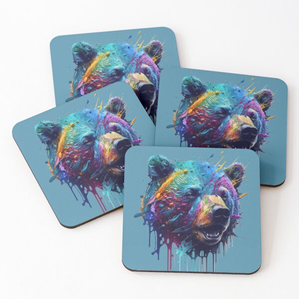 Item preview, Bear Splash Art: Powerful Fantasy Representation #4 designed and sold by AntielARt.