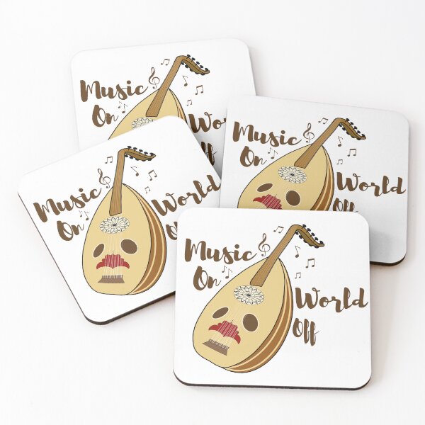 Item preview, Music on, World off ( Oud ) designed and sold by lulu-draw3.
