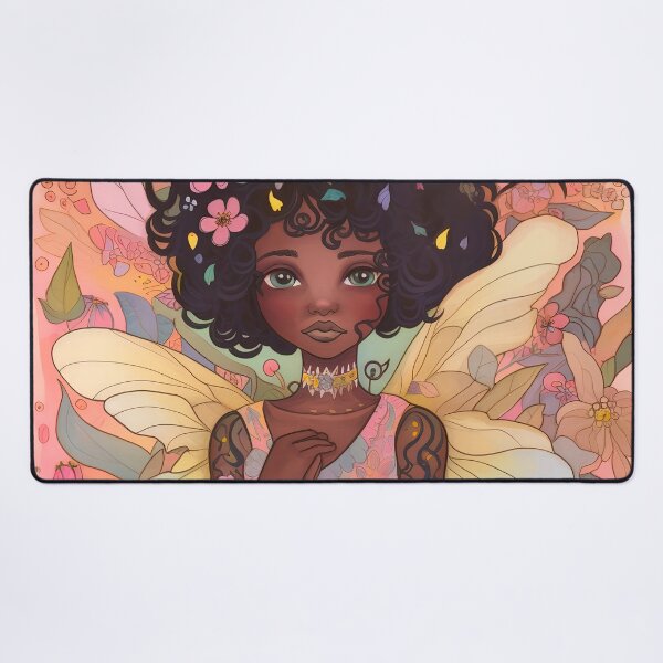Item preview, Cute Fairy in the floral garden designed and sold by Red Witch Art.