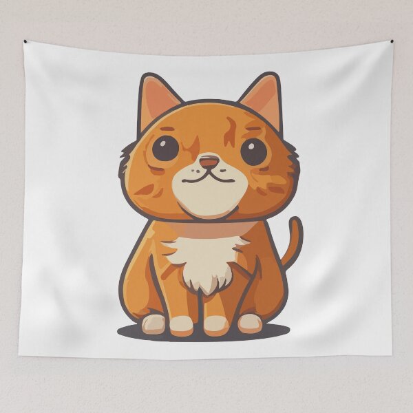 Item preview, Cat Mascot Vector Cartoon designed and sold by spyduckz.