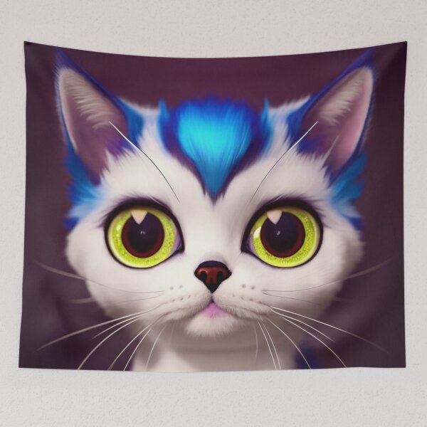 Item preview, Cute Cat Miaw 418 designed and sold by Hyper-Store.
