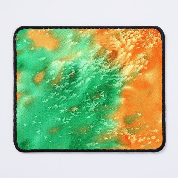 Item preview, Turquoise Coral Abstract Watercolor designed and sold by irinaburca.