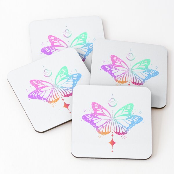 Item preview, rainbow butterfly designed and sold by Amangalaxia21.