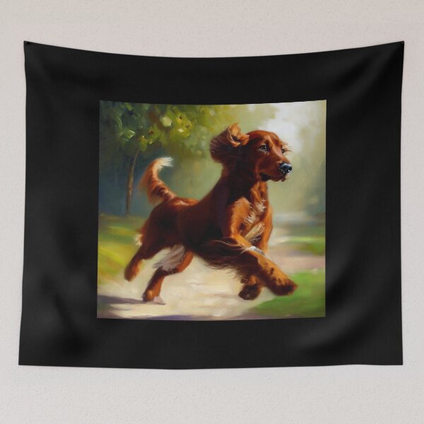 Item preview, Irish Setter Dog designed and sold by CrankyOldDude.