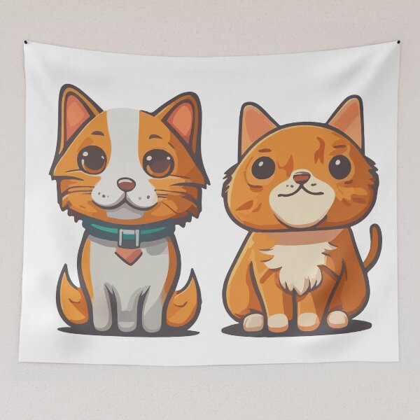 Item preview, Cat & Cat designed and sold by spyduckz.