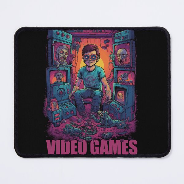 Item preview, Video Games Rot Your Brains designed and sold by CyrilsDesigns.