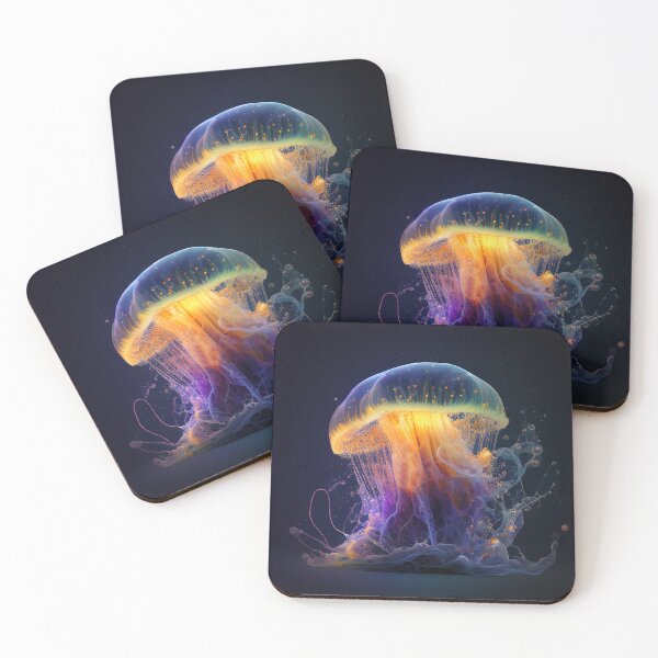 Item preview, Psychedelic jellyfish designed and sold by sheldon0701.