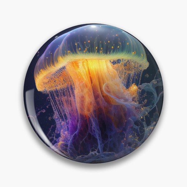 Item preview, Psychedelic jellyfish designed and sold by sheldon0701.