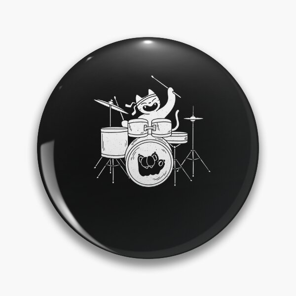 Item preview, Cat on the Drums designed and sold by ChrisFeil.