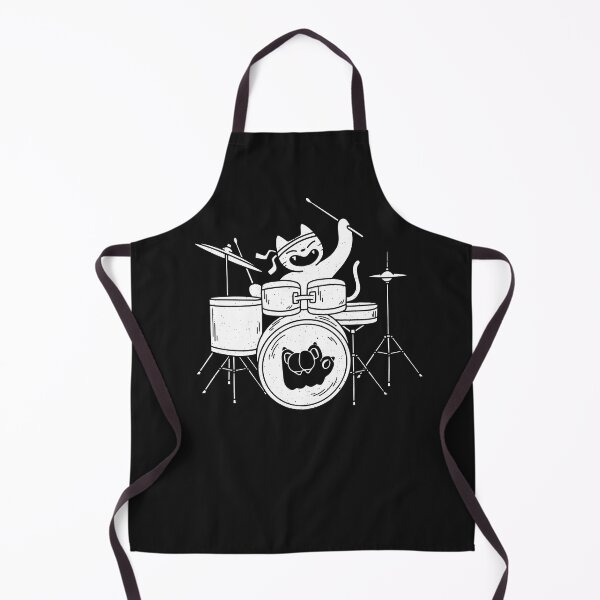 Item preview, Cat on the Drums designed and sold by ChrisFeil.