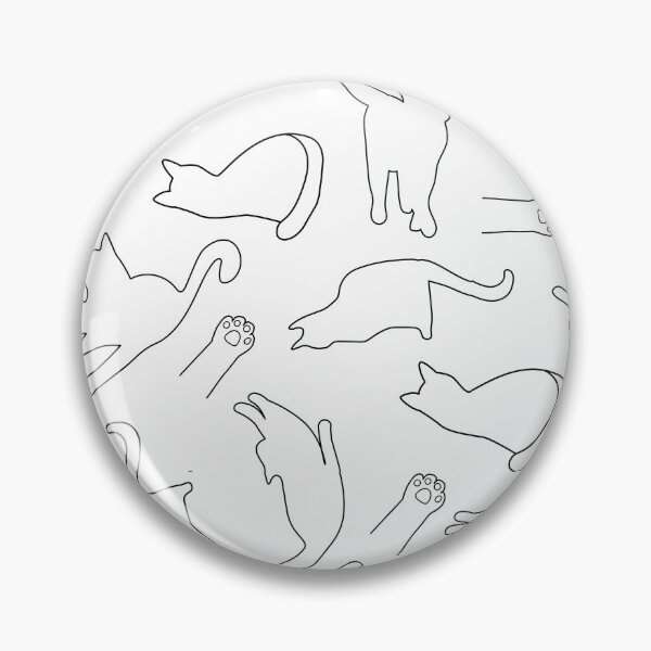Item preview, Cat outline pattern designed and sold by TheFurryLuv.