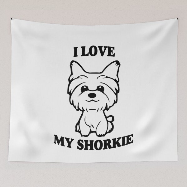 Item preview, I Love My Shorkie Funny Dog Mom Mama Mothers Day Yorkie Gift designed and sold by TMelonShop.