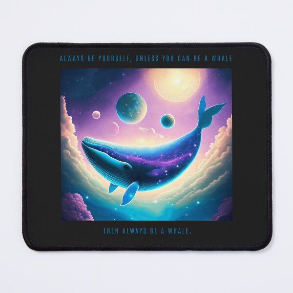 Item preview, Always Be A Whale designed and sold by Seljomoon.