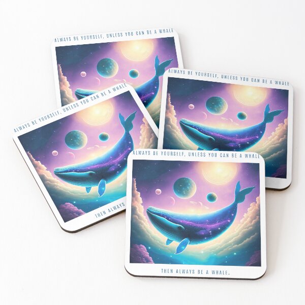 Item preview, Always Be A Whale designed and sold by Seljomoon.