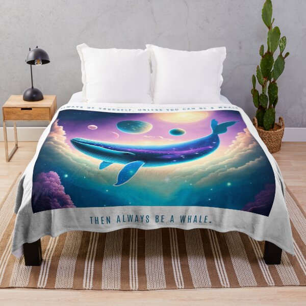 Item preview, Always Be A Whale designed and sold by Seljomoon.