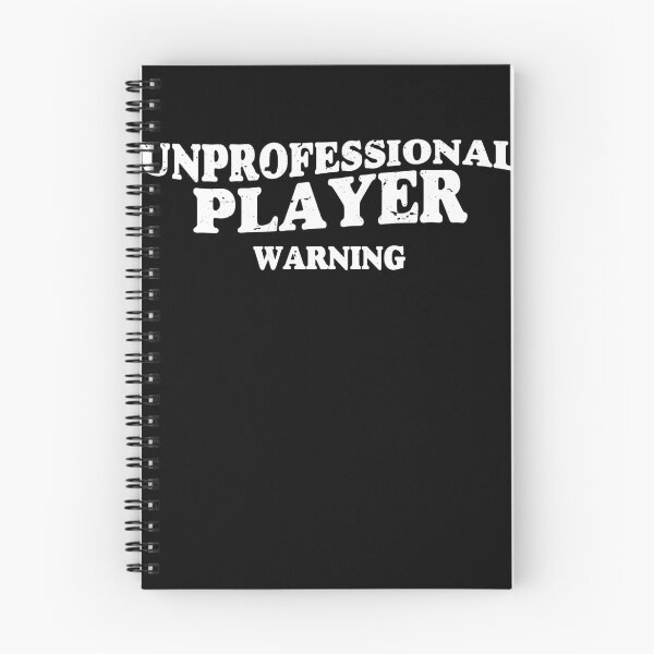 Item preview, Unprofessional Player Warning Soccer Golf Basketball Player Gift designed and sold by TMelonShop.