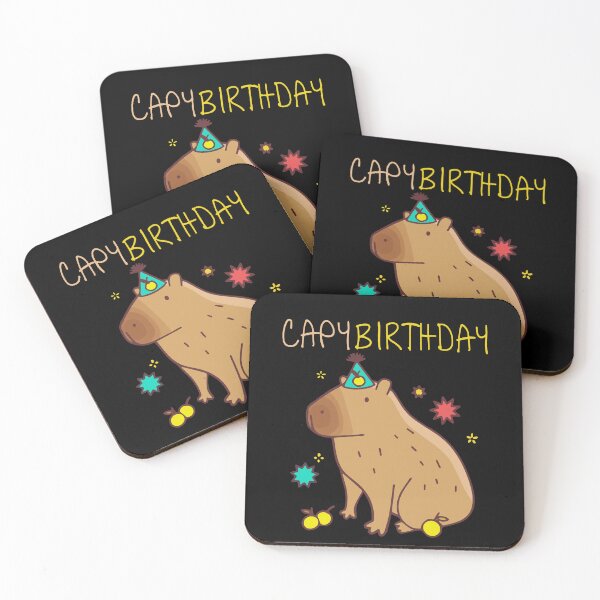 Item preview, Capybara Capy Birthday Funny Animal Wildlife Kapibara Gift designed and sold by TMelonShop.