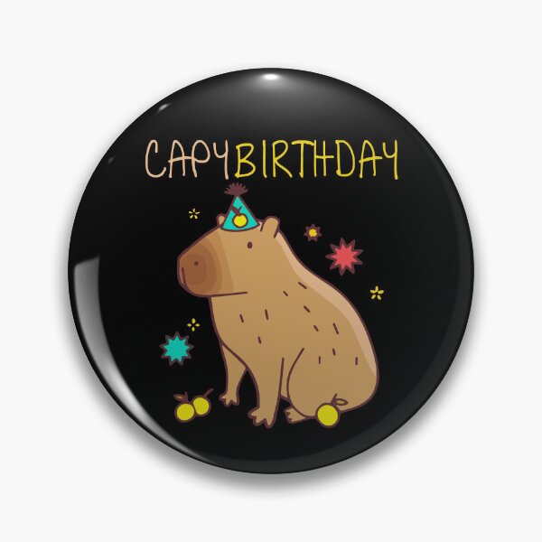 Item preview, Capybara Capy Birthday Funny Animal Wildlife Kapibara Gift designed and sold by TMelonShop.