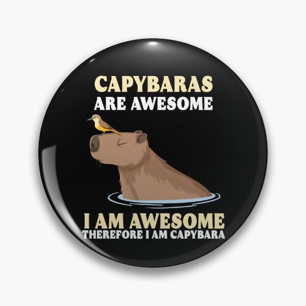 Item preview, Los capibaras son impresionantes, soy impresionante, por lo tanto, soy un regalo de capibara designed and sold by TMelonShop.