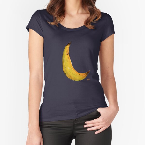 Banana Nose Fitted Scoop T-Shirt