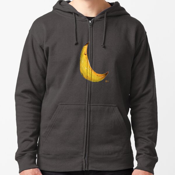 Banana Nose Zipped Hoodie