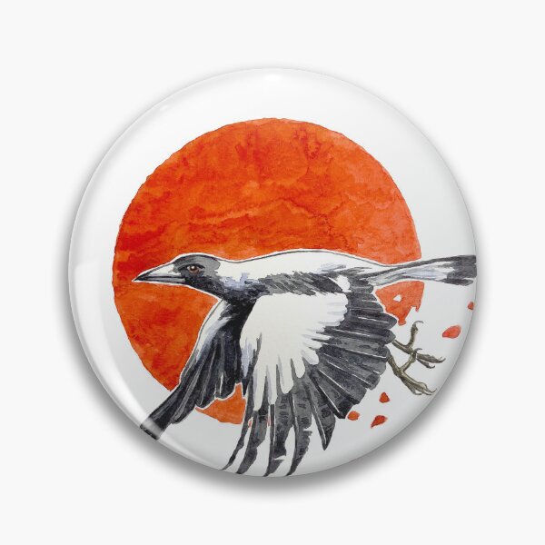 Item preview, Rage - Australian Magpie designed and sold by Elena Strelnikova.