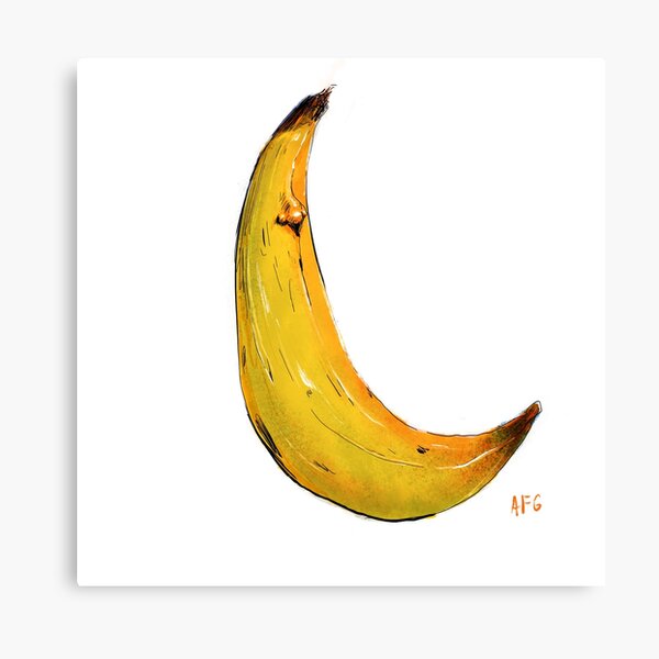 Banana Nose Canvas Print