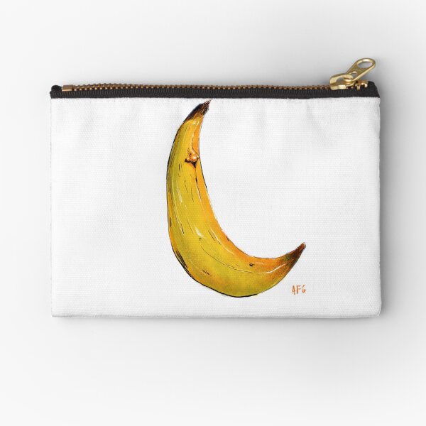 Banana Nose Zipper Pouch