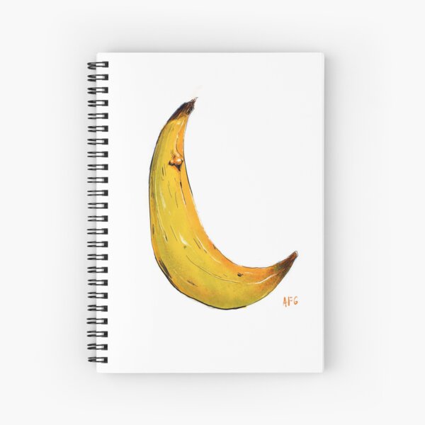 Banana Nose Spiral Notebook