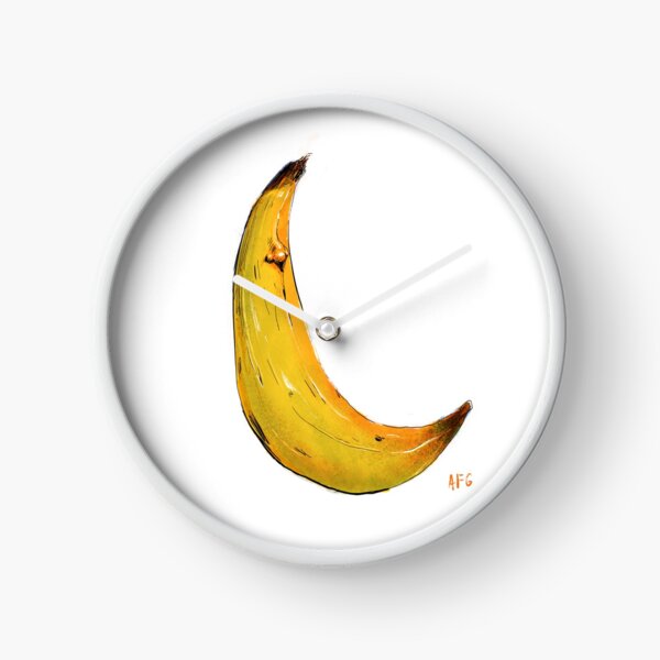 Banana Nose Clock