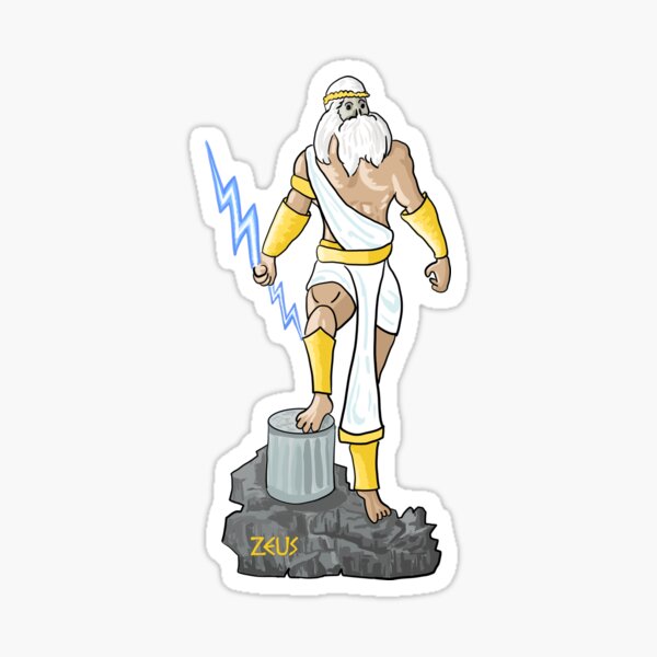 Item preview, Zeus Greek god designed and sold by Kobeko.