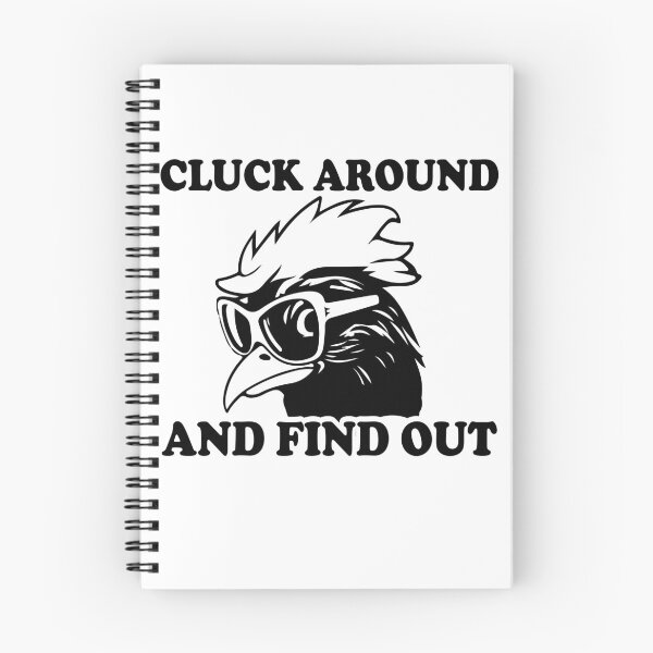 Item preview, Cluck Around And Find Out Funny Chicken Rooster Farm Life Gift designed and sold by TMelonShop.